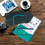 Multifunctional Clear File with Pockets / Marumo Printing