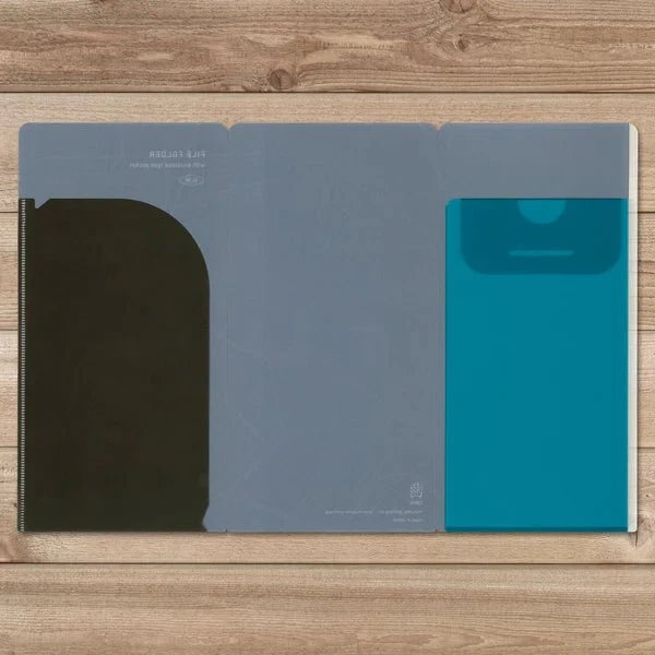 Multifunctional Clear File with Pockets / Marumo Printing