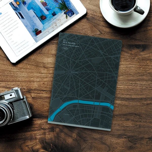 Multifunctional Clear File with Pockets / Marumo Printing