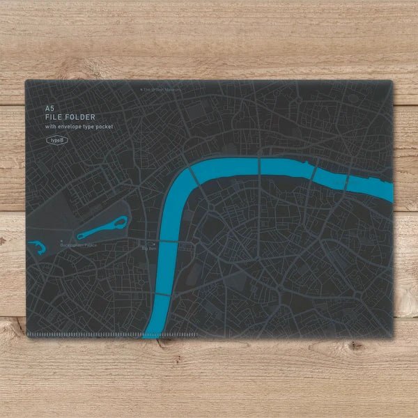 Multifunctional Clear File with Pockets / Marumo Printing