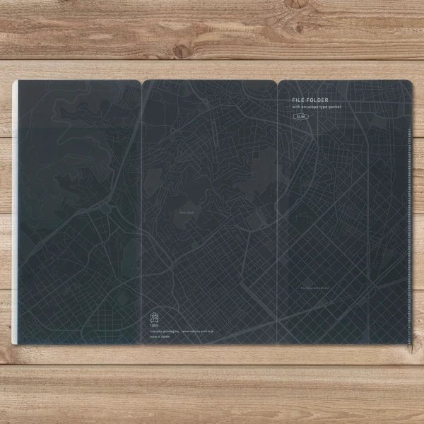 Multifunctional Clear File with Pockets / Marumo Printing