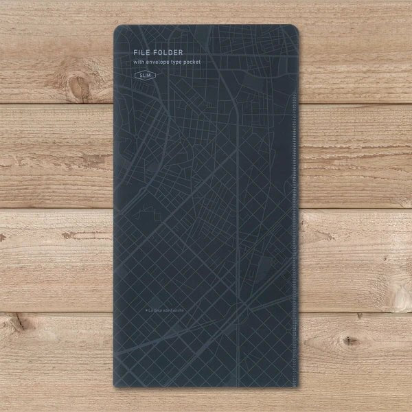 Multifunctional Clear File with Pockets / Marumo Printing
