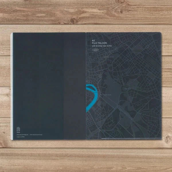 Multifunctional Clear File with Pockets / Marumo Printing