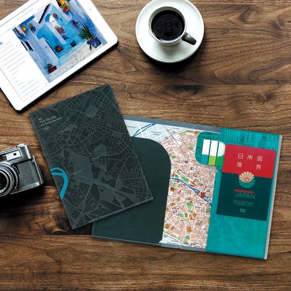 Multifunctional Clear File with Pockets / Marumo Printing