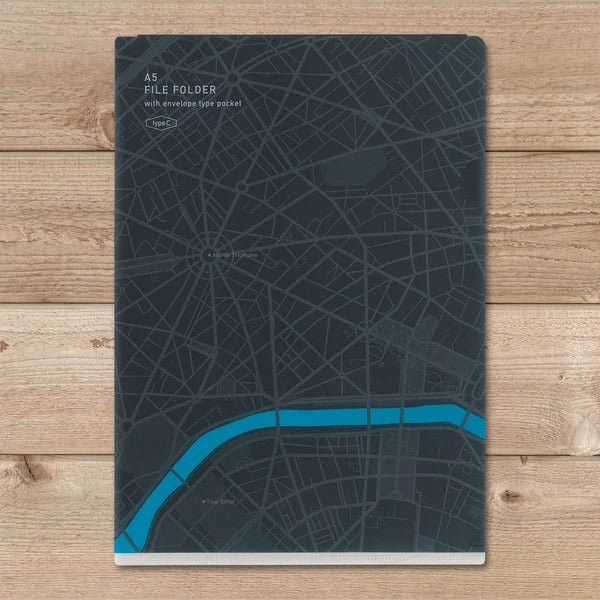 Multifunctional Clear File with Pockets / Marumo Printing
