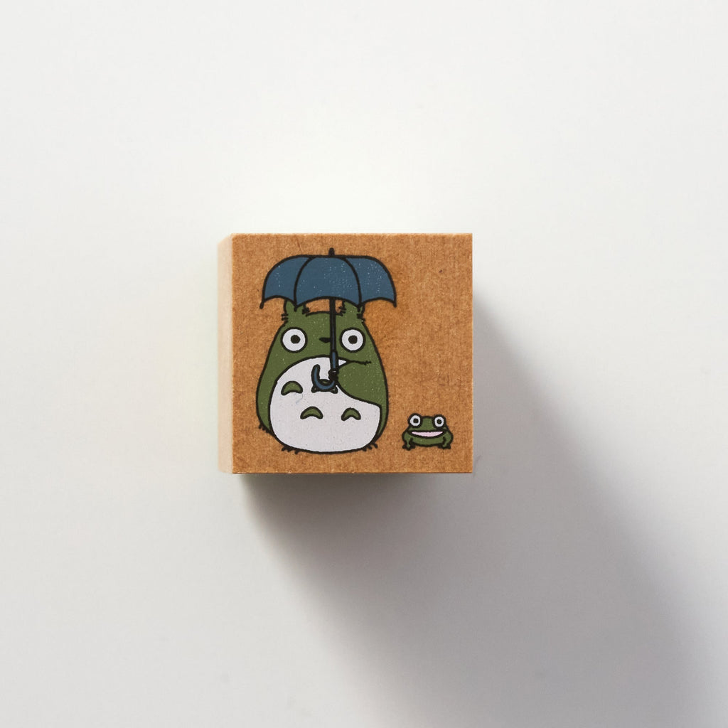 My Neighbor Totoro Rubber Brown Stamp Umbrella Studio Ghibli / BEVERLY