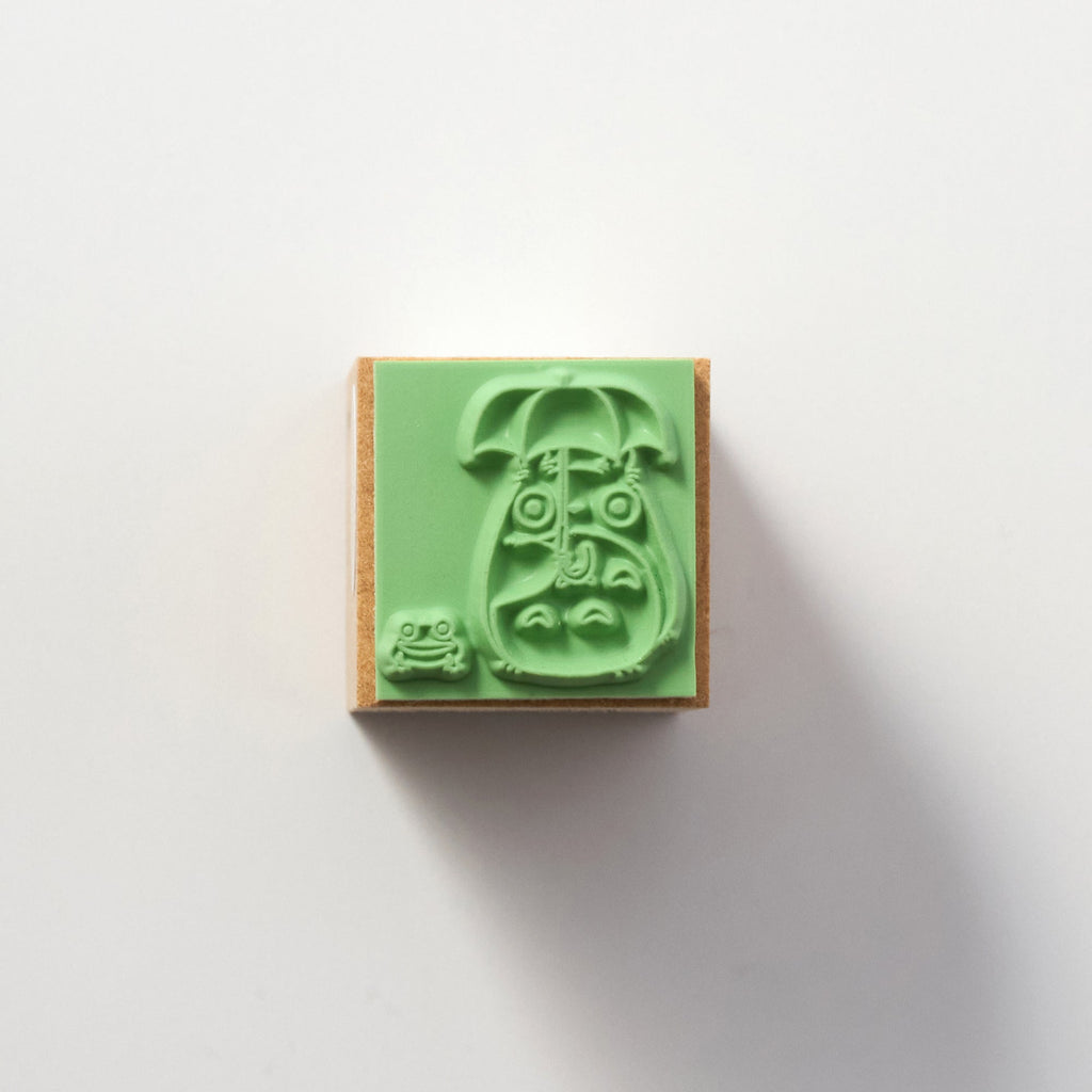 My Neighbor Totoro Rubber Brown Stamp Umbrella Studio Ghibli / BEVERLY