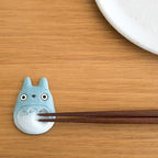 My Neighbor Totoro Shigarakiyaki Ceramic Chopstick Rest Studio Ghibli / Meizan Kiln