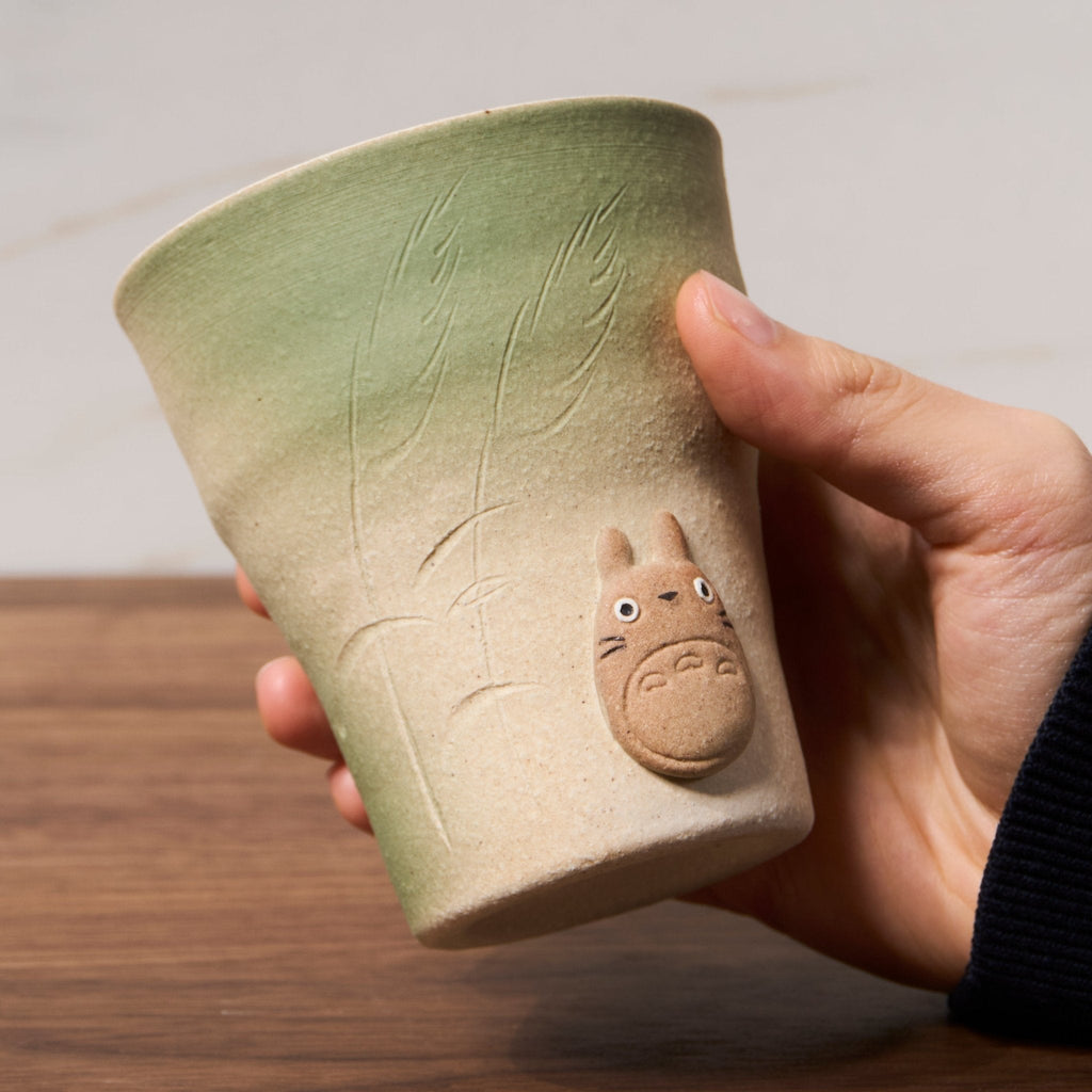 My Neighbor Totoro Shigarakiyaki Ceramic Cup Studio Ghibli / Meizan Kiln
