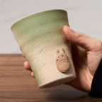 My Neighbor Totoro Shigarakiyaki Ceramic Cup Studio Ghibli / Meizan Kiln