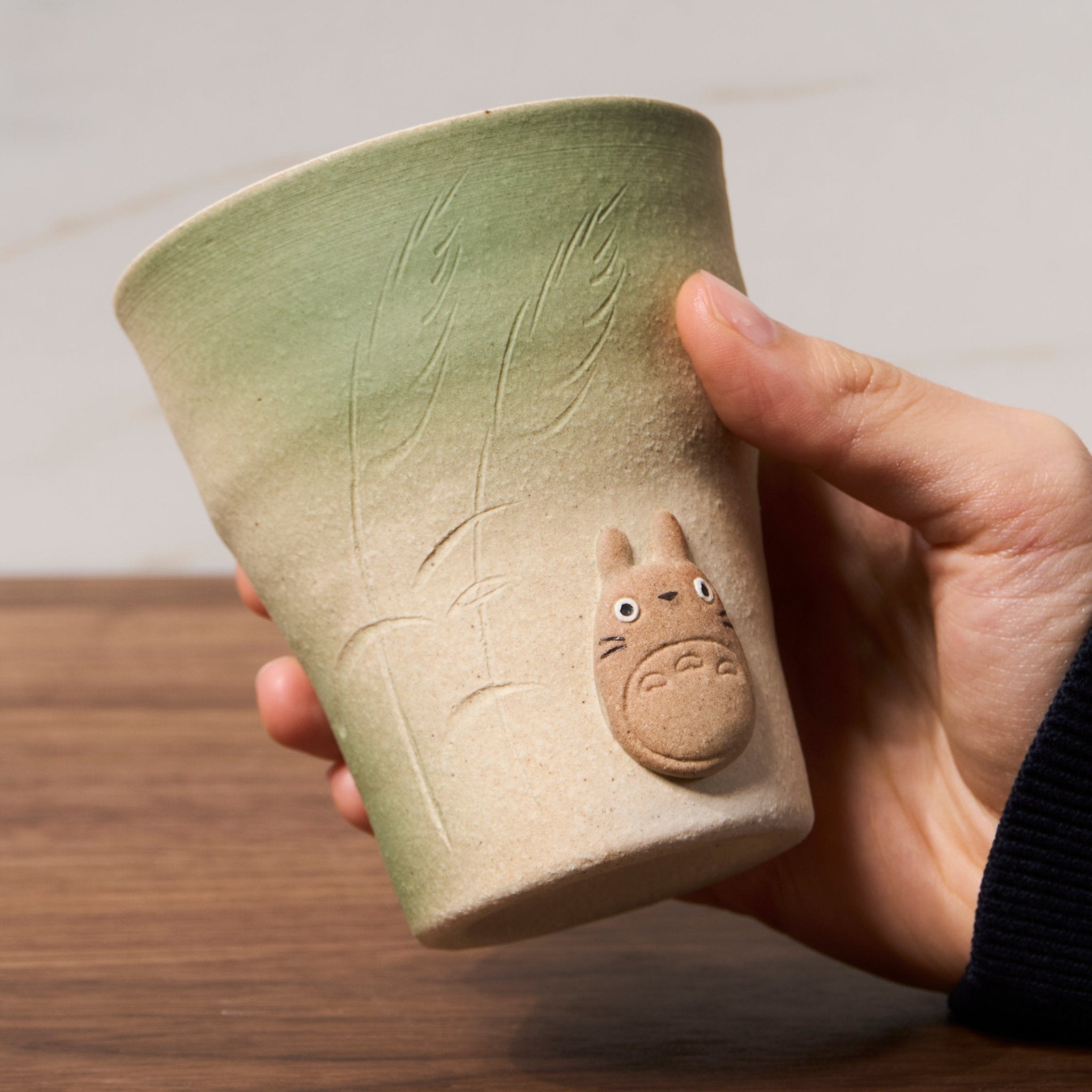 My Neighbor Totoro Shigarakiyaki Ceramic Cup Studio Ghibli / Meizan Kiln