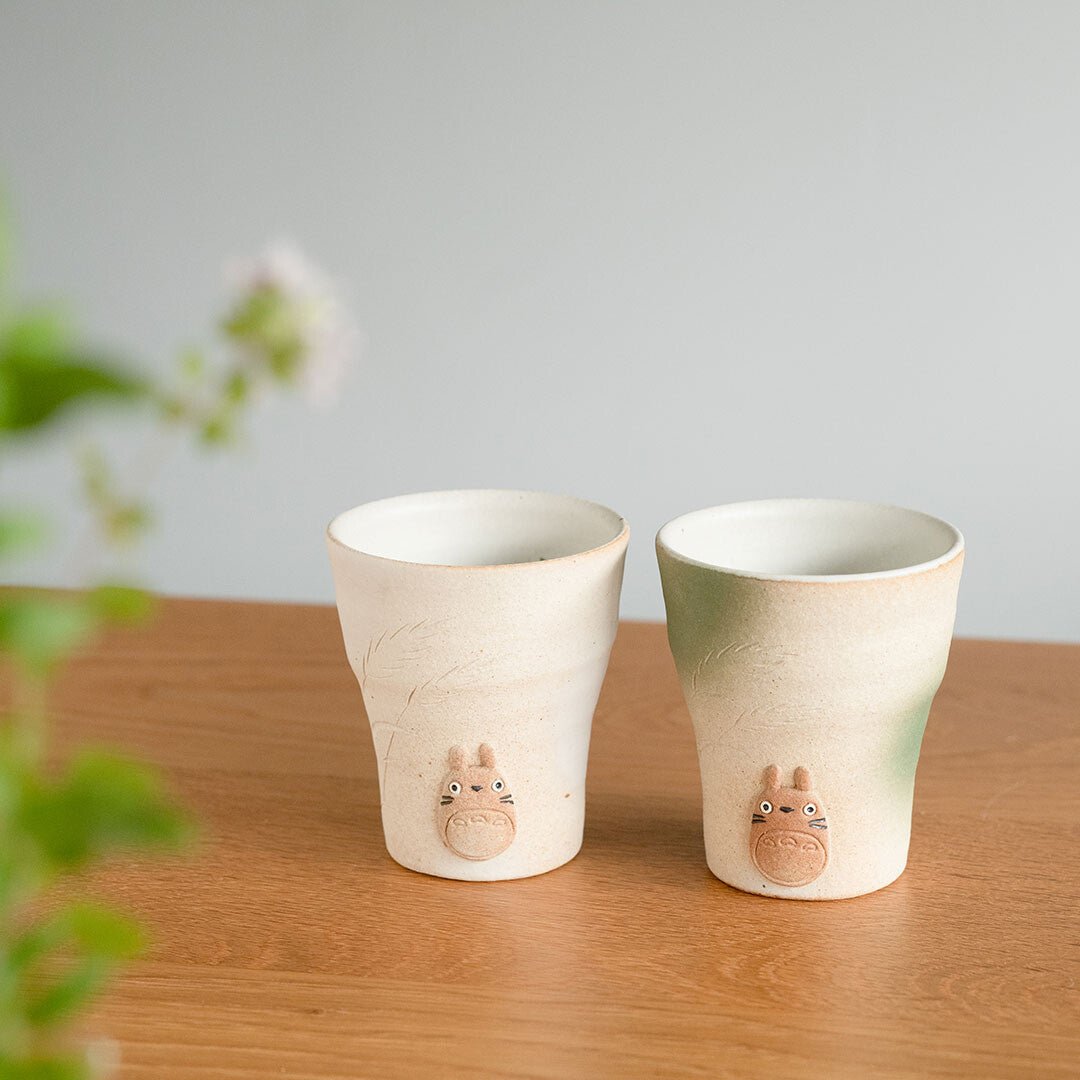 My Neighbor Totoro Shigarakiyaki Ceramic Cup Studio Ghibli / Meizan Kiln