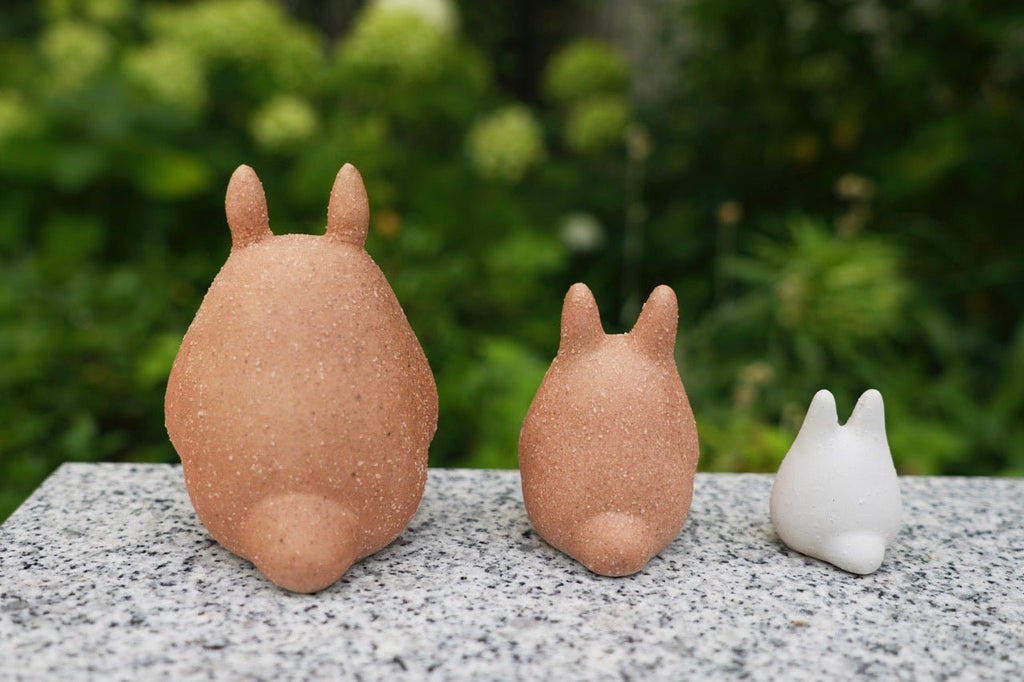 My Neighbor Totoro Shigarakiyaki Ceramic Figurine Set Studio Ghibli / Meizan Kiln