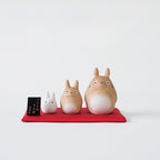 My Neighbor Totoro Shigarakiyaki Ceramic Figurine Set Studio Ghibli / Meizan Kiln