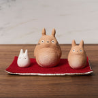 My Neighbor Totoro Shigarakiyaki Ceramic Figurine Set Studio Ghibli / Meizan Kiln