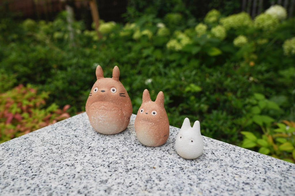 My Neighbor Totoro Shigarakiyaki Ceramic Figurine Set Studio Ghibli / Meizan Kiln