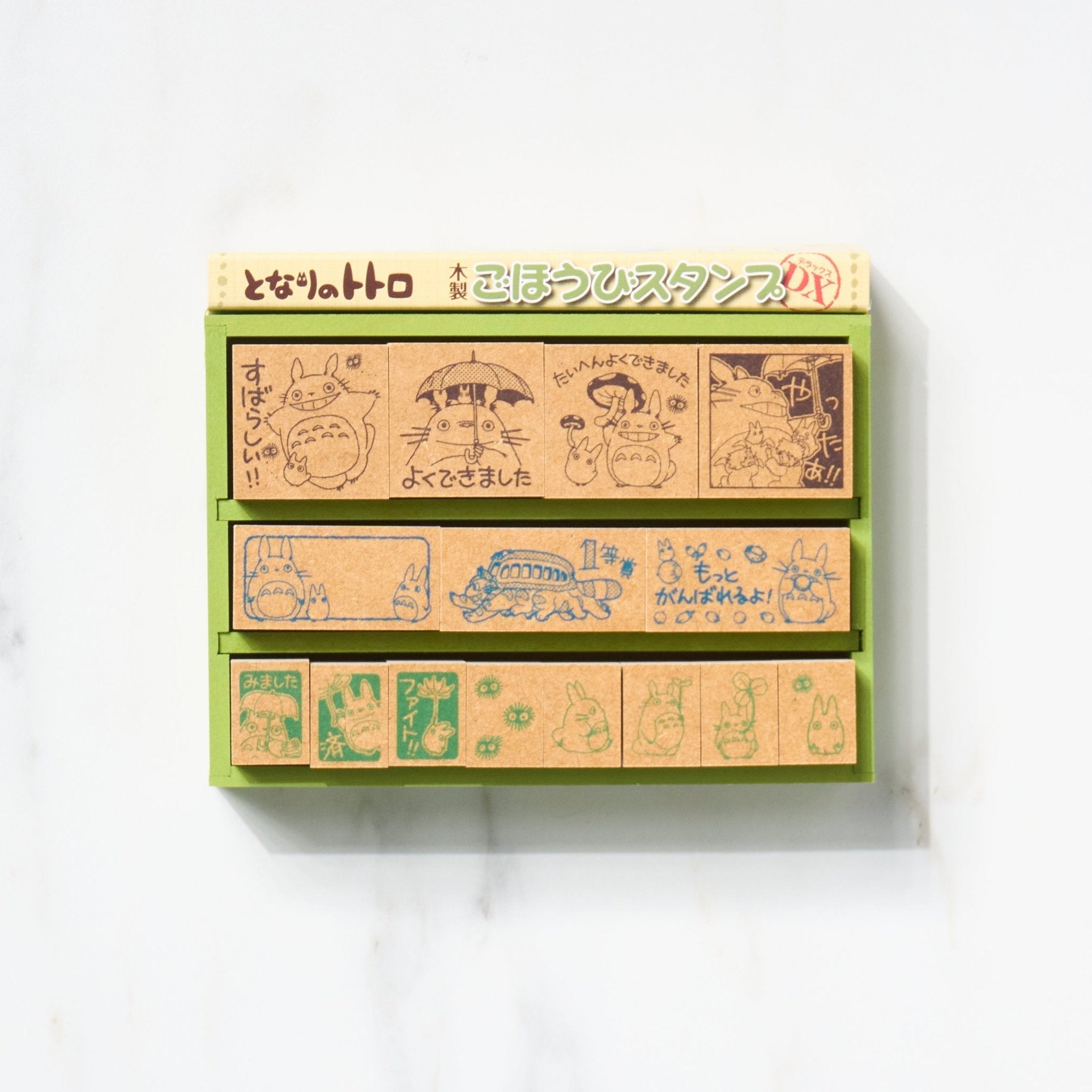 My Neighbor Totoro Wooden Reward Stamp Set DX Studio Ghibli / BEVERLY