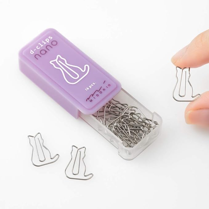 Nano D-Clip Paper Clip / MIDORI