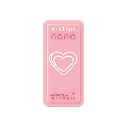 Nano D-Clip Paper Clip / MIDORI