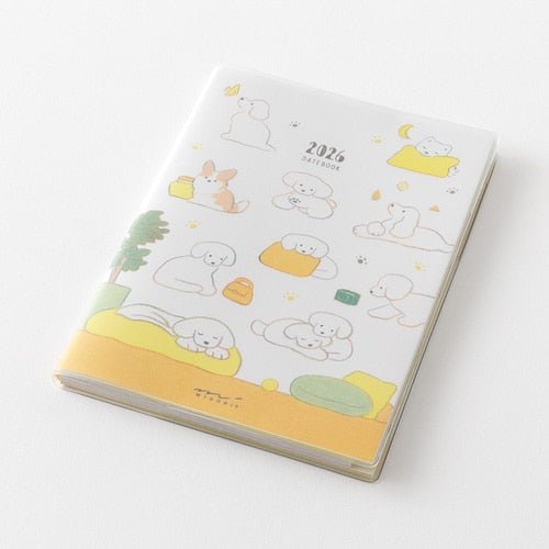Natsumi Teraoka Puppy Pocket Diary 2026 / MIDORI