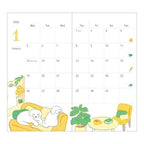 Natsumi Teraoka Puppy Pocket Diary 2026 / MIDORI