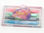 Sun-Star Neola Glitter Marker 4 Color Set