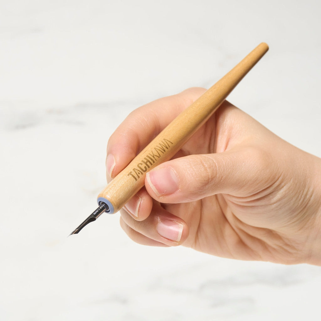 Nikko Wooden Pen Holders / Tachikawa