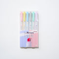 Ninipie Pen&Marker Highlighters 6 Color Set / Sun-Star