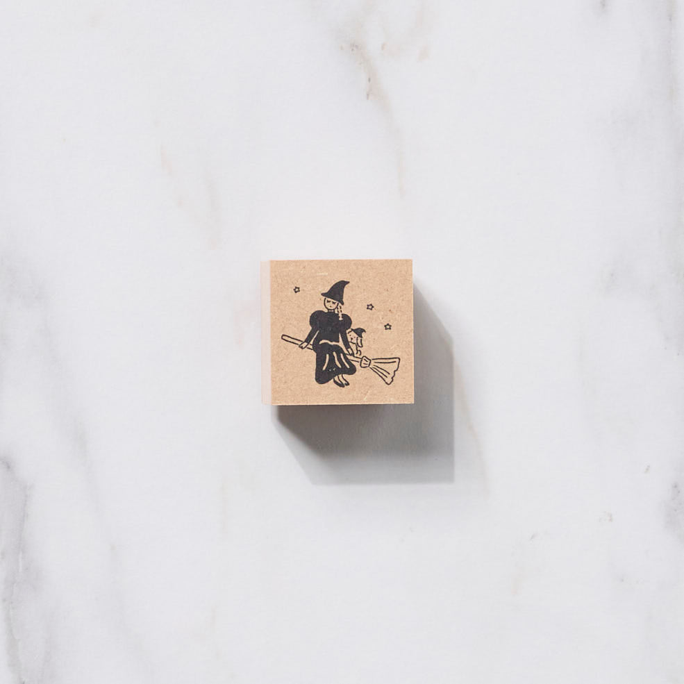 October's Marl-Chan Witch Season Illustration Stamp / Stamp Marche