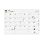 "Ojisan" A4 Desk Calendar 2026 / MIDORI
