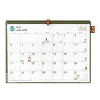 "Ojisan" A4 Desk Calendar 2026 / MIDORI