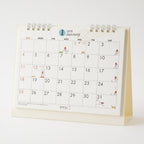 "Ojisan" Medium Ring Desk Calendar 2026 / MIDORI