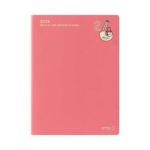 "Ojisan" Pocket Diary 2026 / MIDORI