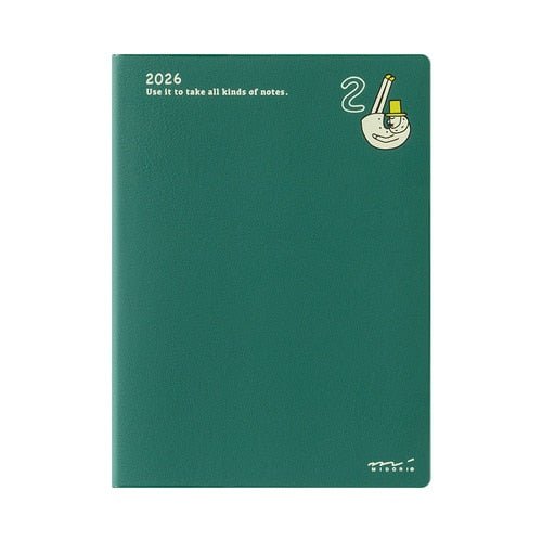 "Ojisan" Pocket Diary 2026 / MIDORI
