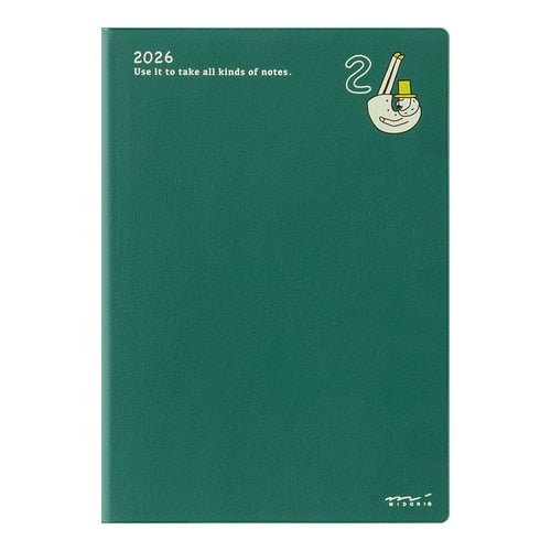 "Ojisan" Pocket Diary 2026 / MIDORI