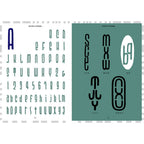 Old-Style Alphabet Lettering of Japan / Seigensha