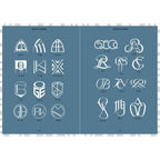 Old-Style Alphabet Lettering of Japan / Seigensha