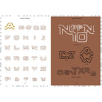 Old-Style Alphabet Lettering of Japan / Seigensha
