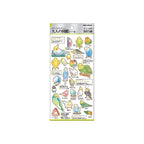 Otonano Zukan Nature and Animals Stickers / Kamio Japan