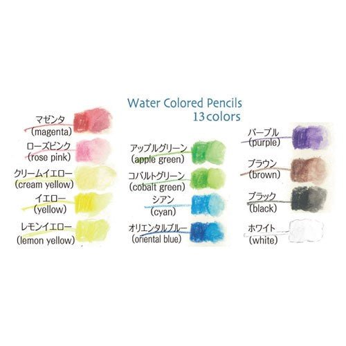 Otona No Enpitsu Water Color Pencil Starter Kit / Kita-Boshi Pencil