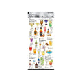 Otonano Zukan Food and Drinks Stickers / Kamio Japan