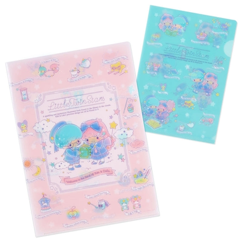 Little Twin Stars Picture Book Clear File Set