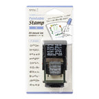 Paintable Stamp Rotating Self-Inking Rubber Stamp / MIDORI