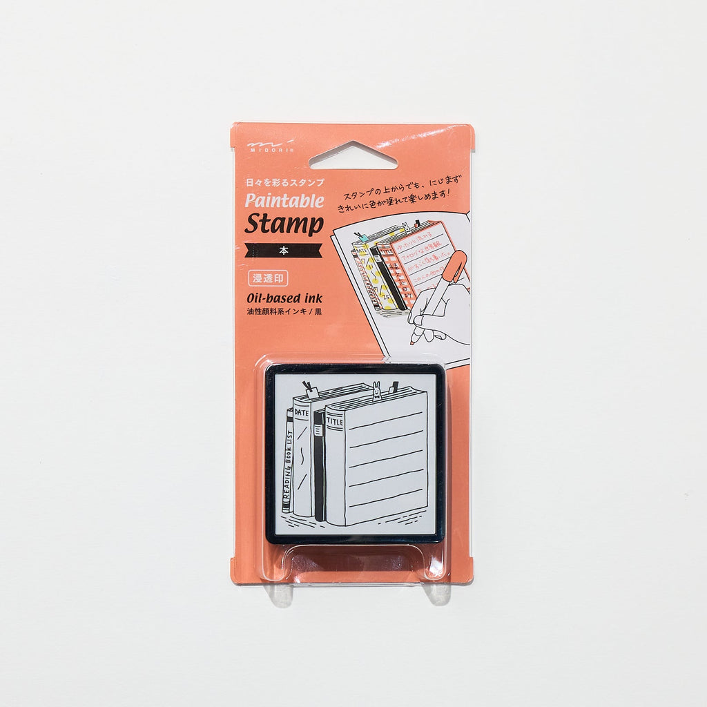 Paintable Stamp Self-Inking Rubber Stamp / MIDORI