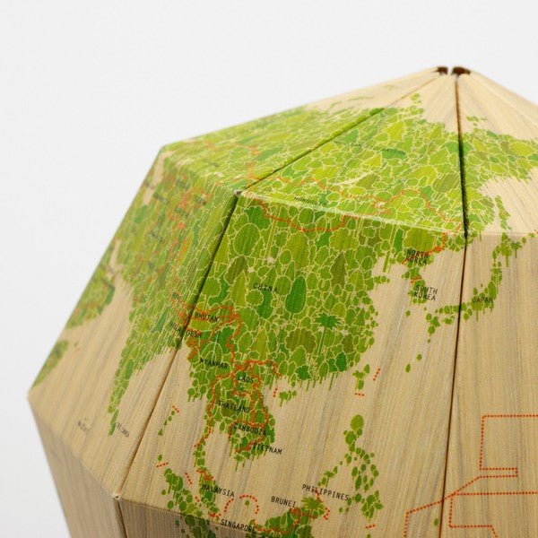 Paper Globe Assembling Kit Material Series / Marumo Printing