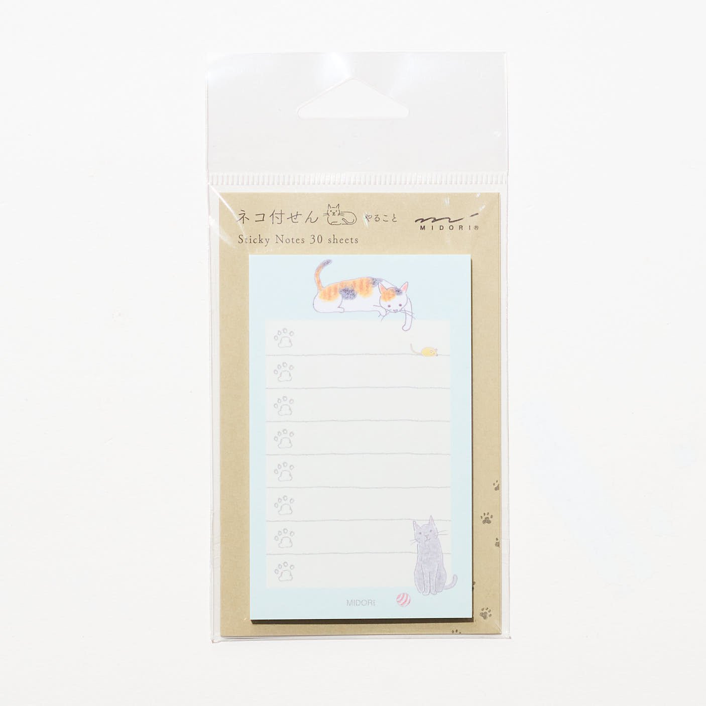Paw Print To-Do Sticky Notes / MIDORI