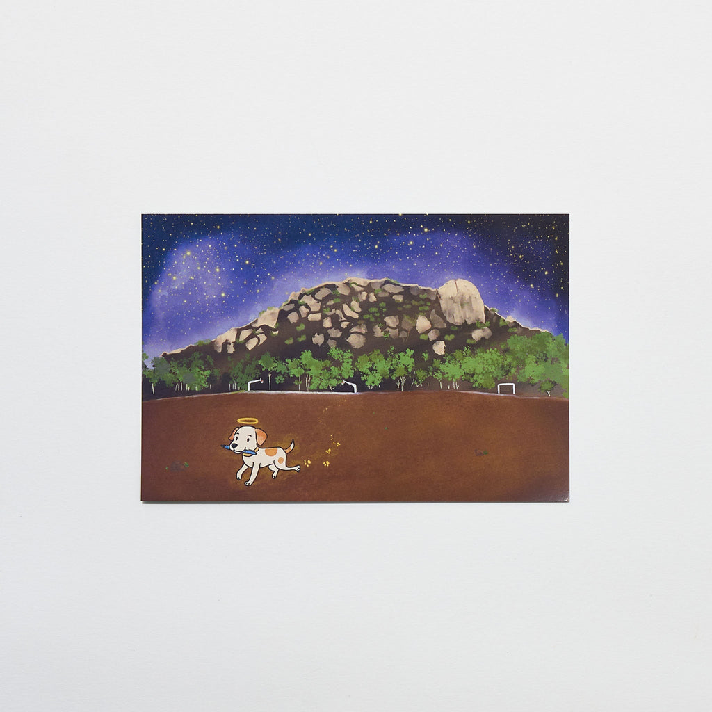 "Paws to Journal" Postcard by Yuki / Bungu