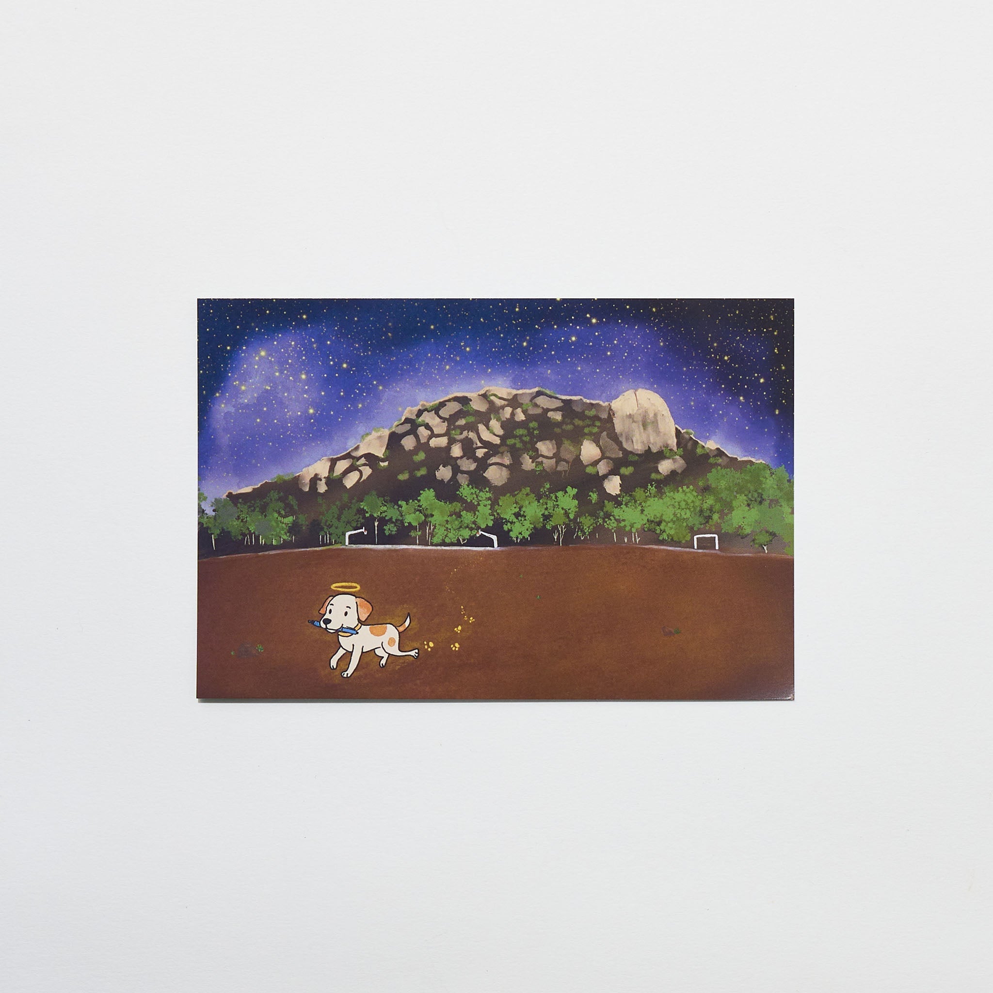 "Paws to Journal" Postcard by Yuki / Bungu