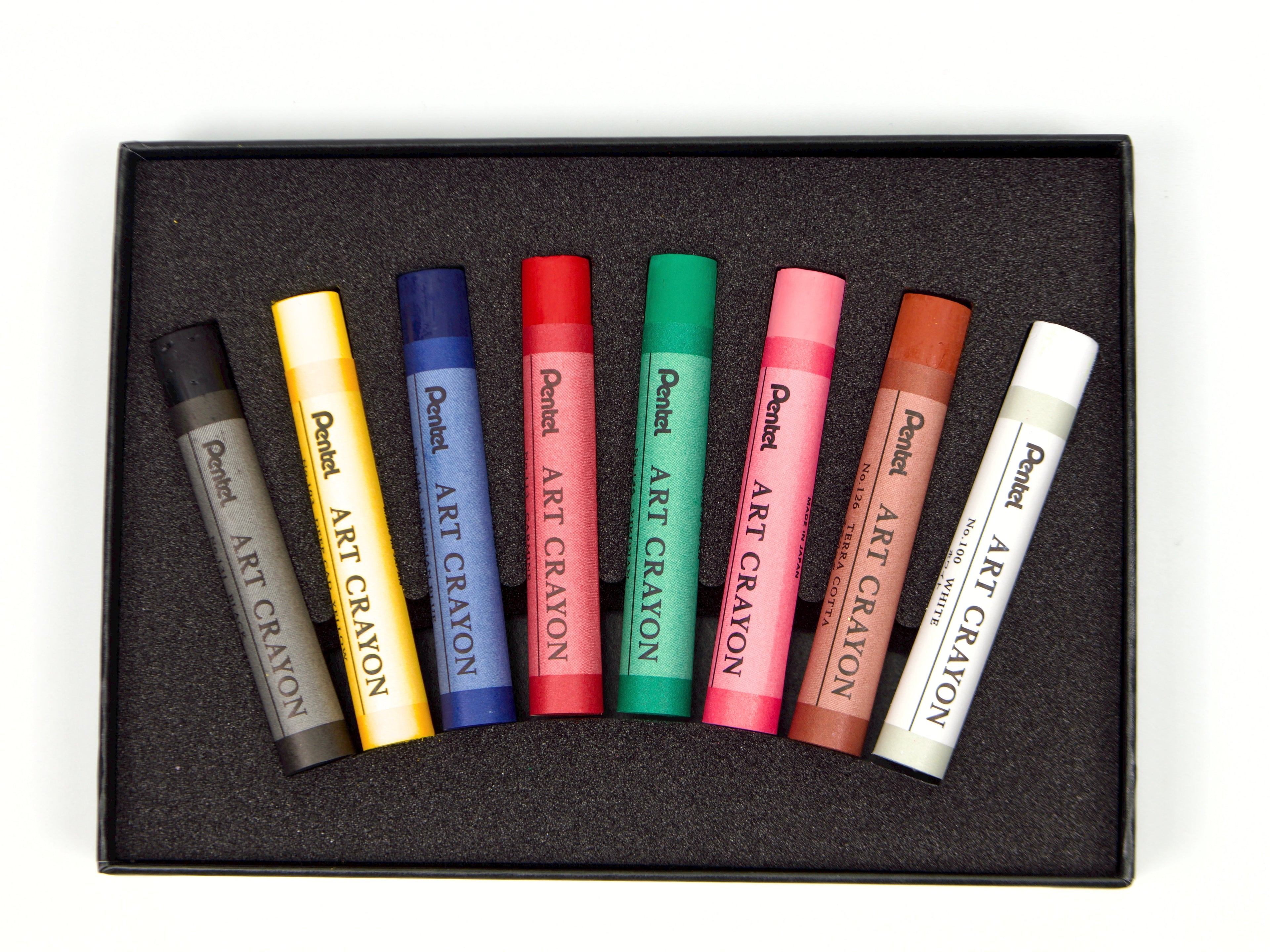 Pentel Art Crayon 8 Color Set
