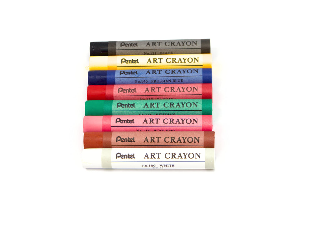 Pentel Art Crayon 8 Color Set